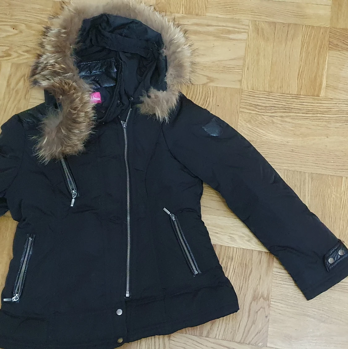 Vinter jacka Diabless äkta päls