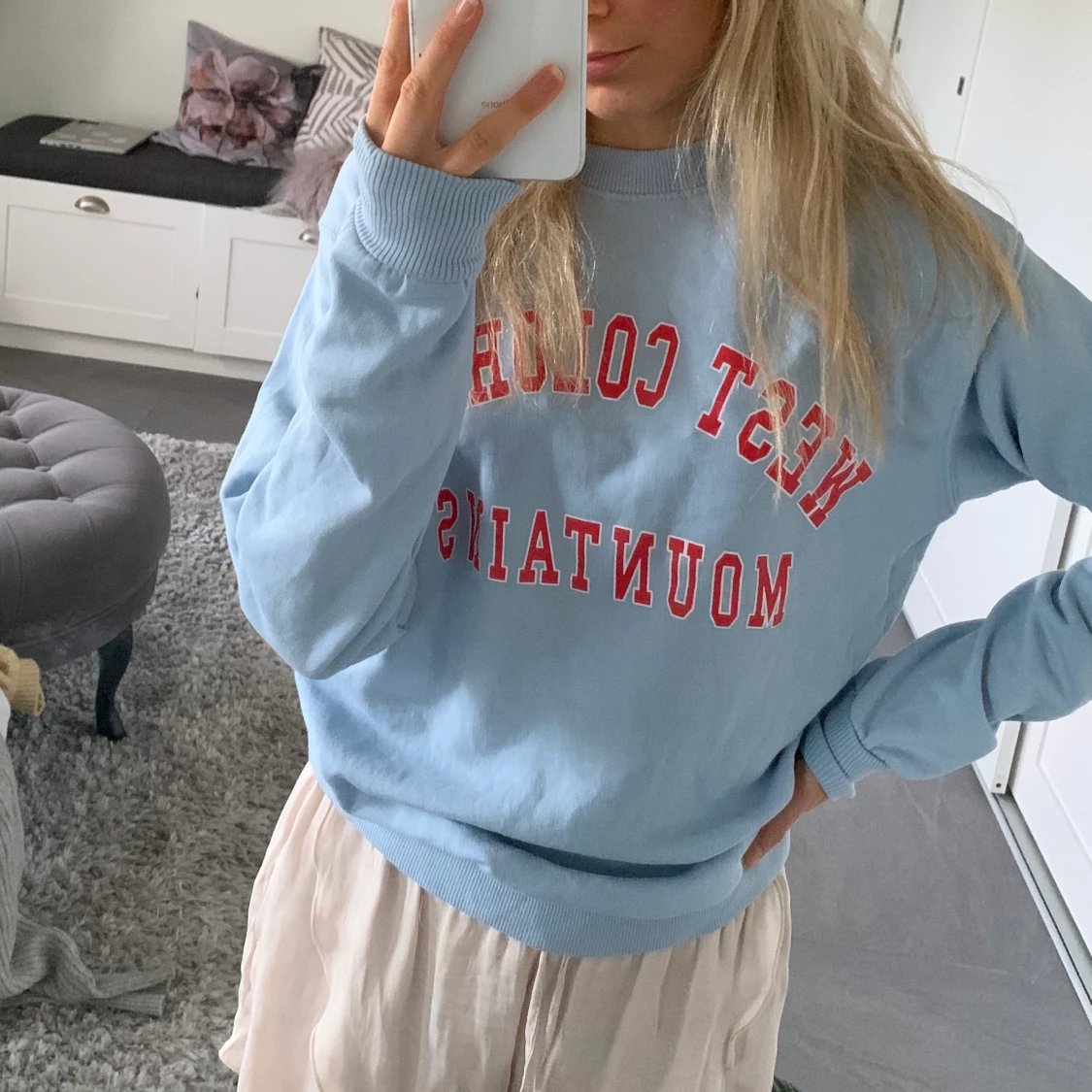 Såå fin sweatshirt ❤️❤️💙💙 - 90