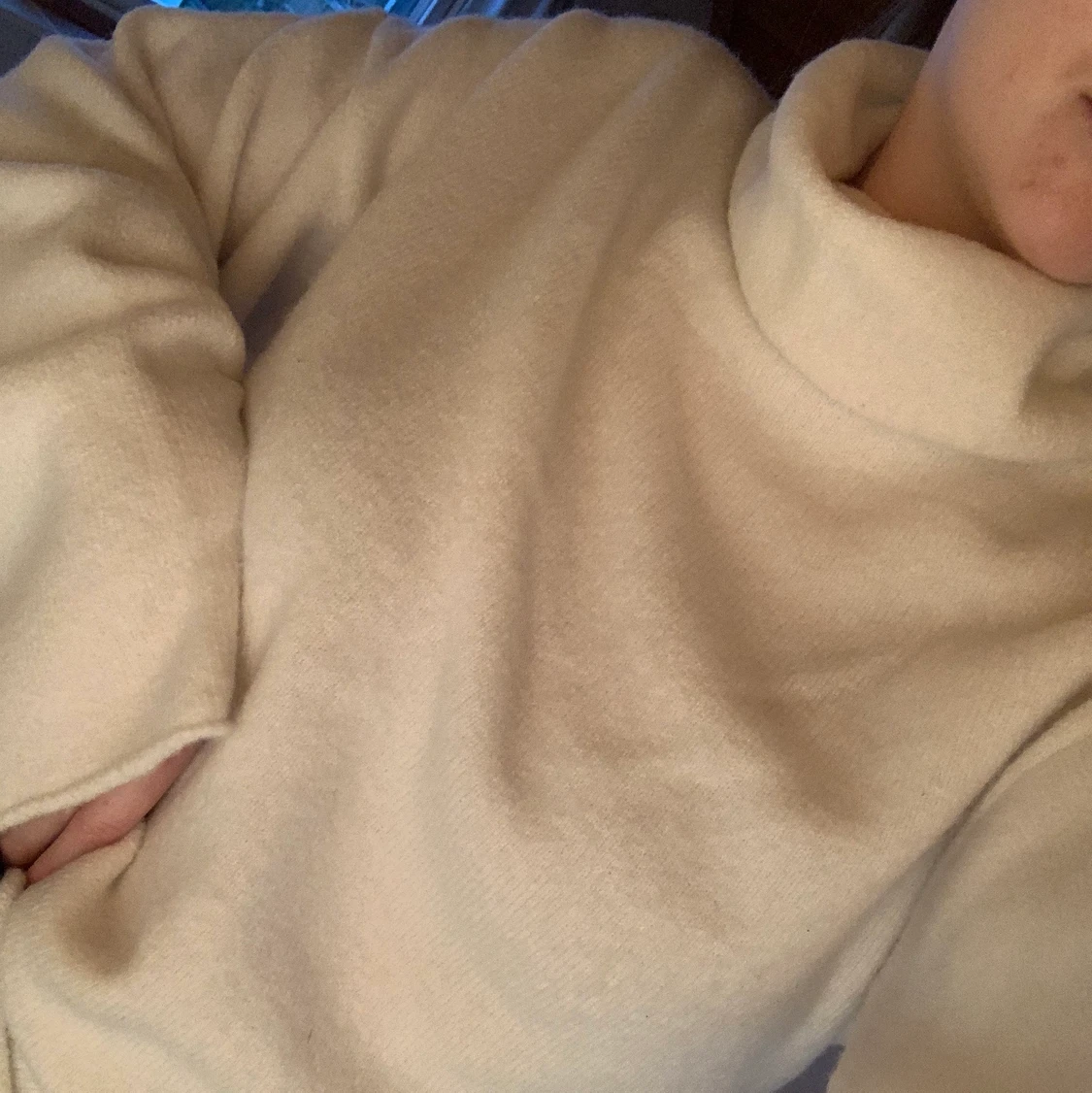 Stickad polotröja från NA-KD strl M - 91