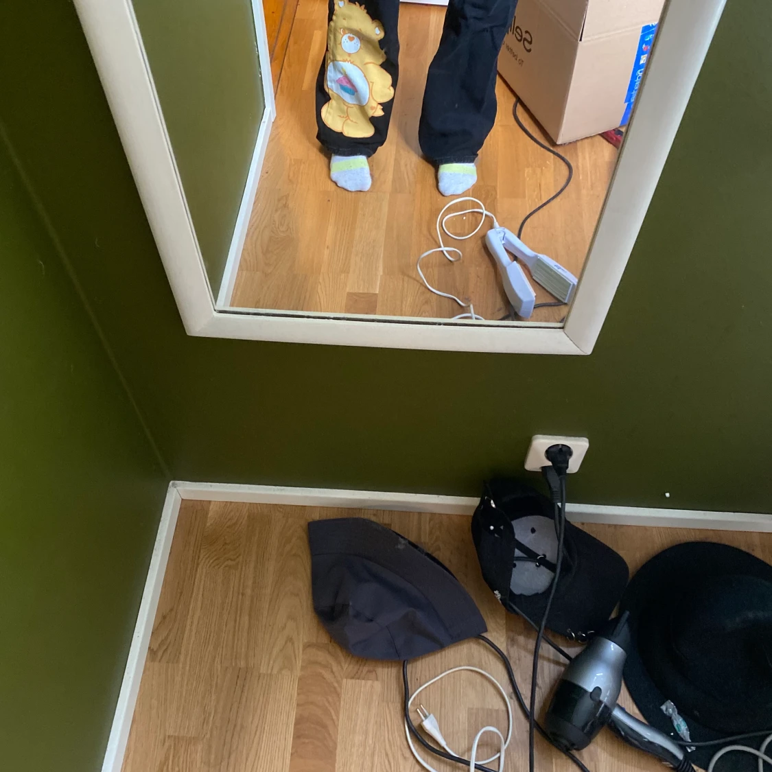 Jättesöta care bear byxor!