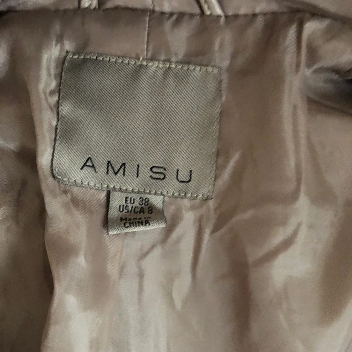 Fake pälsjacka strlk 38 - 90