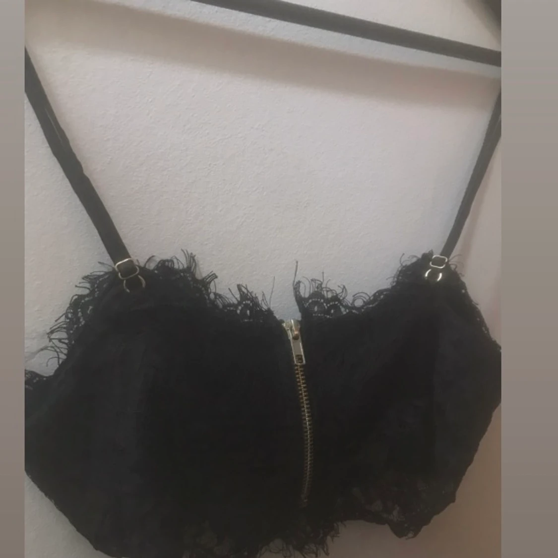 Svart spetstop från Missguided - 90