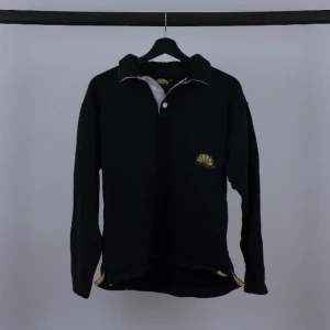 AQUA LIMONE - långärmad piké svart - Storlek: XS - 100% bomull