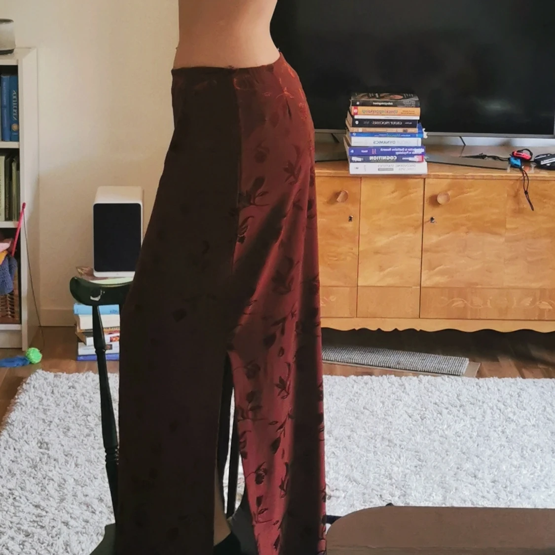 low waist maxikjol