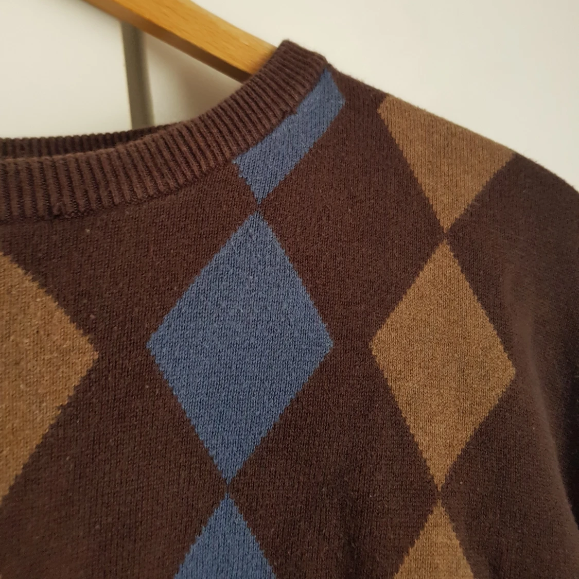 SECONDHAND CHECKERED SWEATER - 91