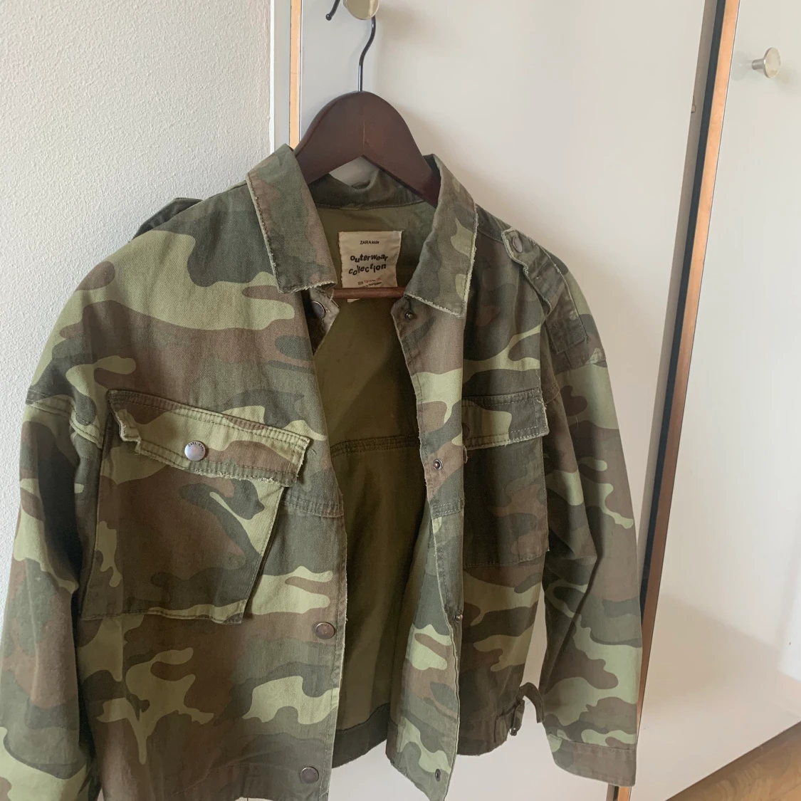 Camo jacka, Zara Kids