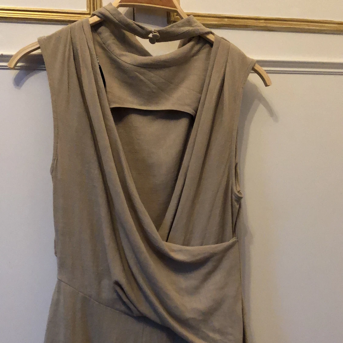 beige klänning - 91