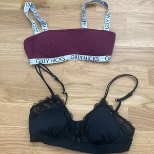 Bh - Två oanvända bh-ar / toppar. Båda är från gilly hicks som är hollisters underklädes märke. Båda är i xs. 50kr styck eller båda för 75kr!