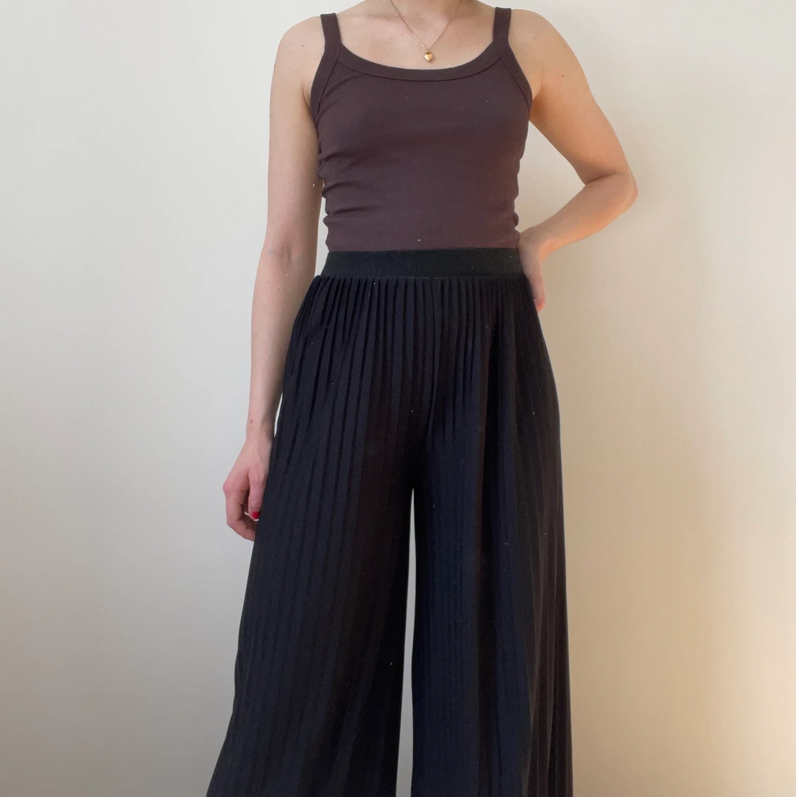 Svarta kostymbyxor - 90