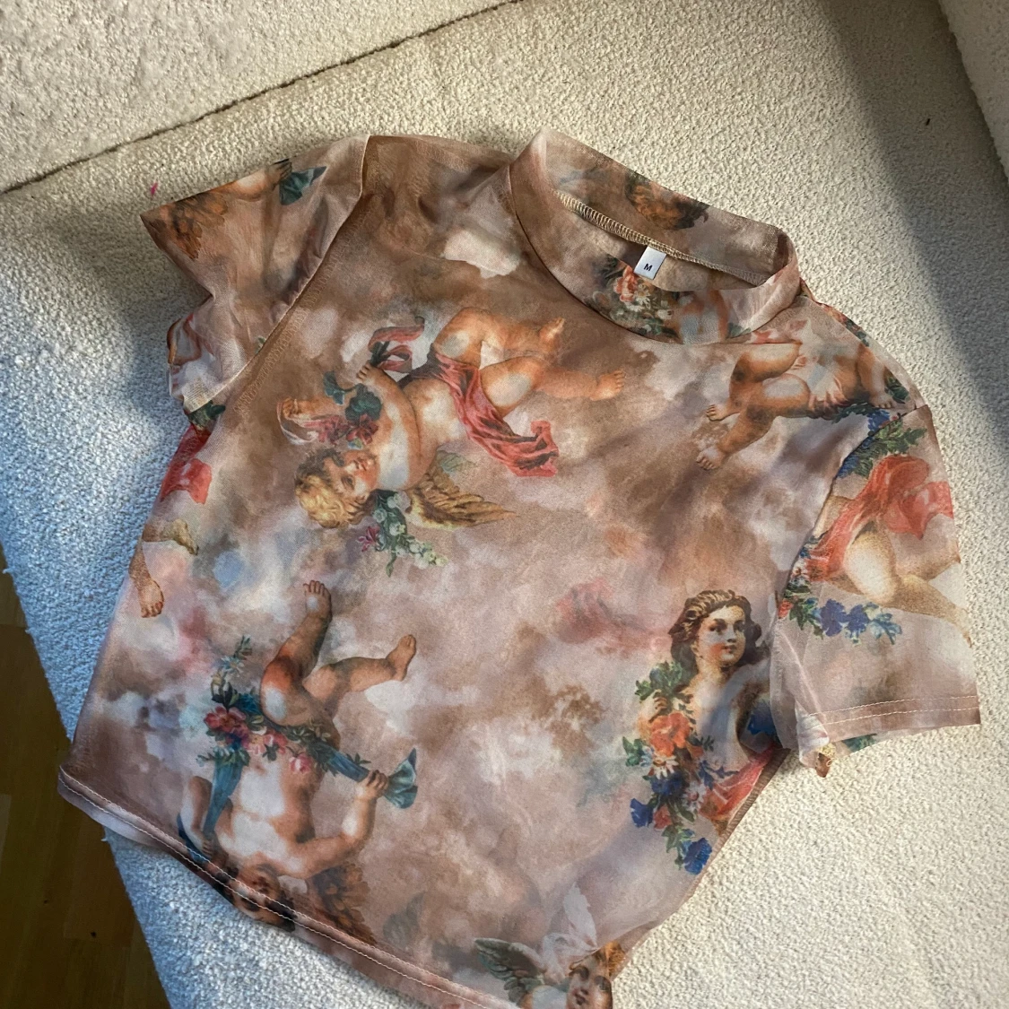 Tröja i meshmaterial - 90