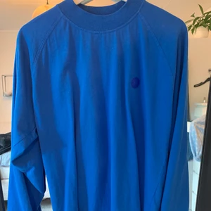 Acne studios-blå konst tröja - Långärmad tröja från acne studios (blå konst)  i royal blue! Kommer inte till så mycket användning och är som ny:) unisex!, köpt för 1700 