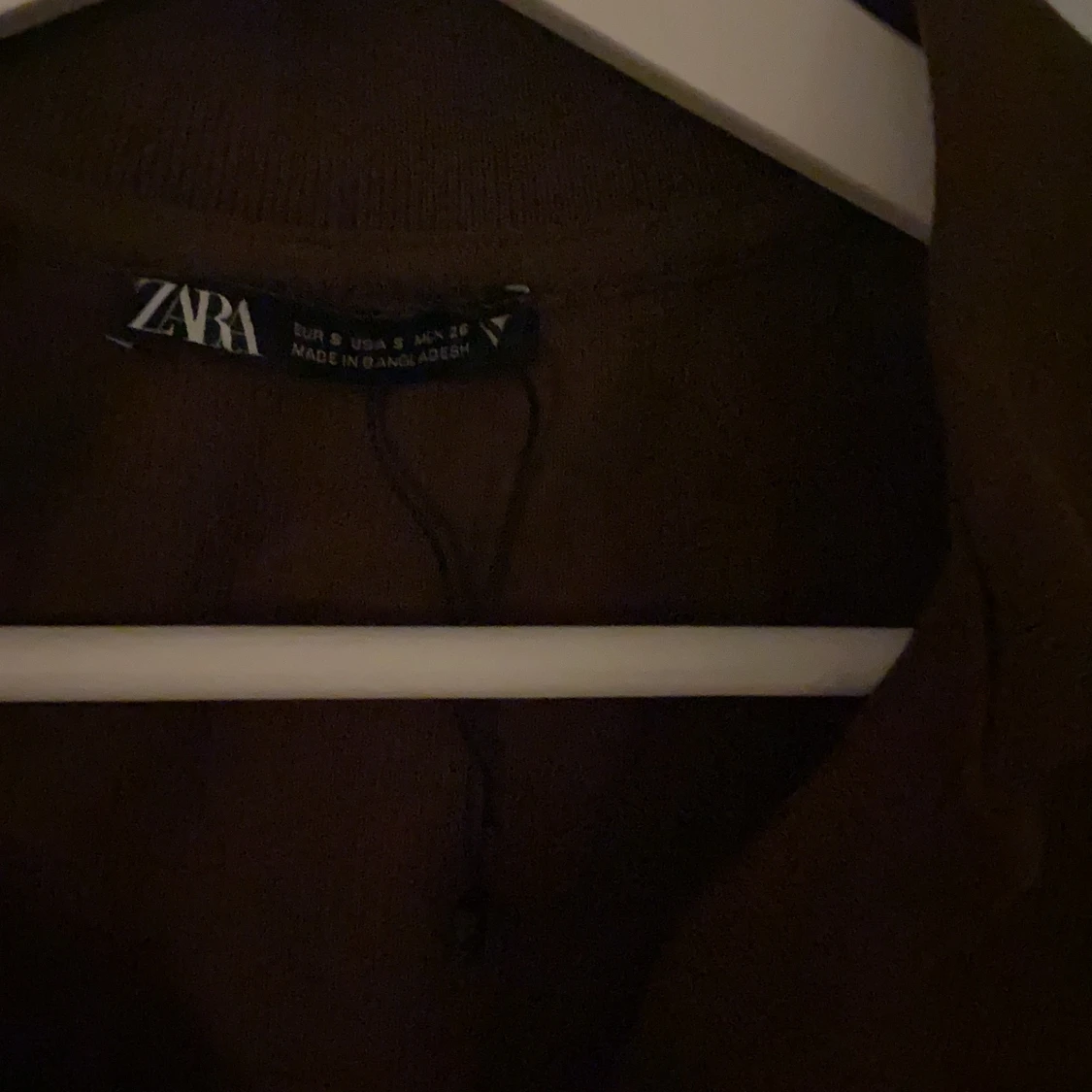 Croppad brun tröja Zara - 90