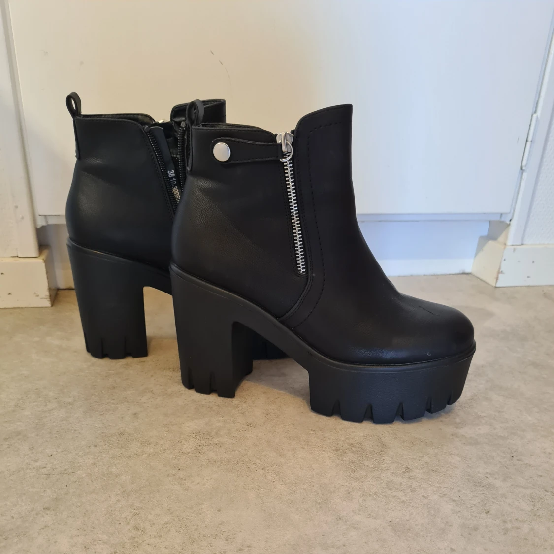 Chunky platå klackskor 38 - 90