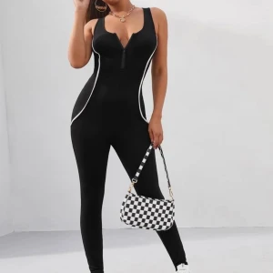 Dragkedja sportig overall  - Overall 