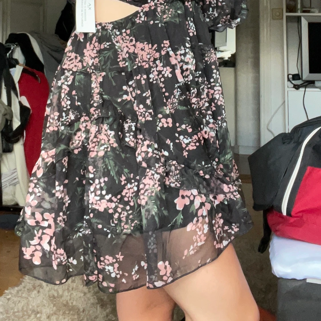 Blommig klänning - 91