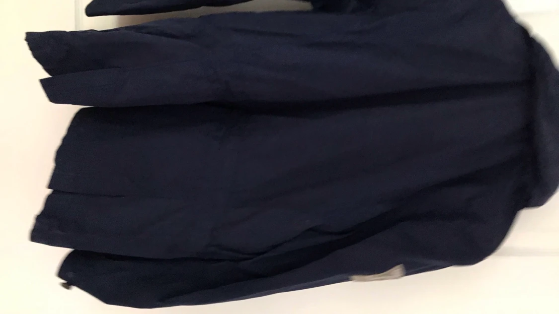 Blå vår/höst jacka, strl L  - 90