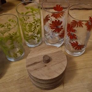 Glas och glasunderlägg  - Glas och glasunderlägg