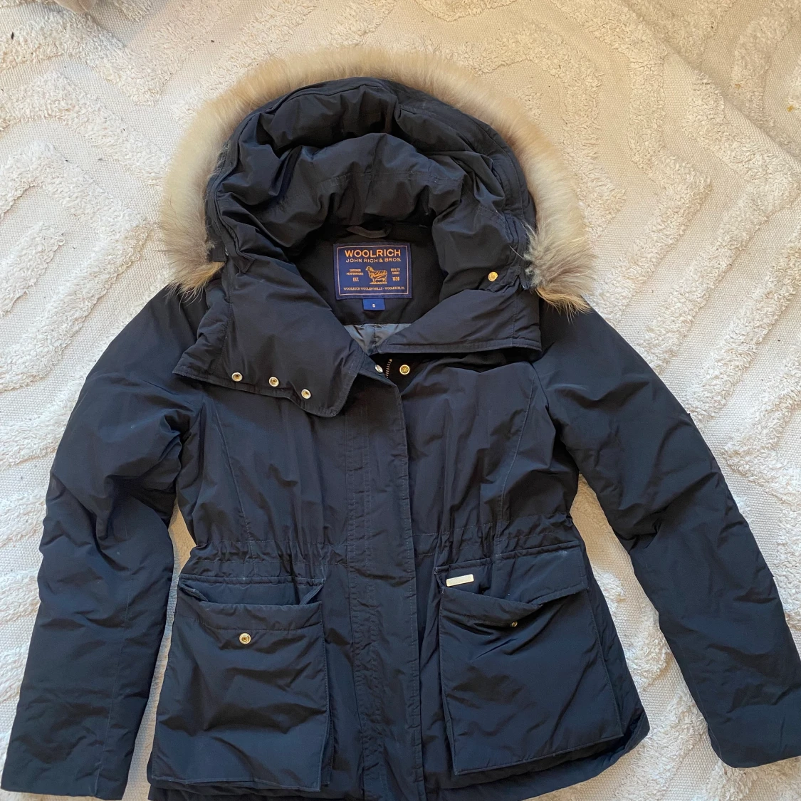 Superfin Woolrich jacka!