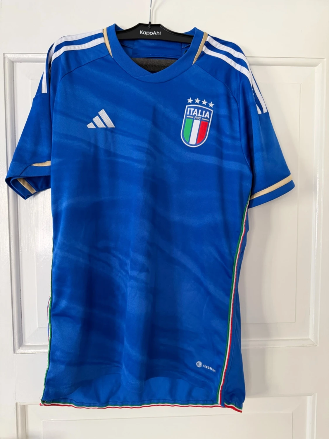 Blå Italien fotbollströja Adidas