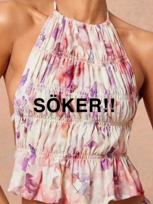 Söker!!! - Söker denna blommiga topp från shein, stl S helst❣️