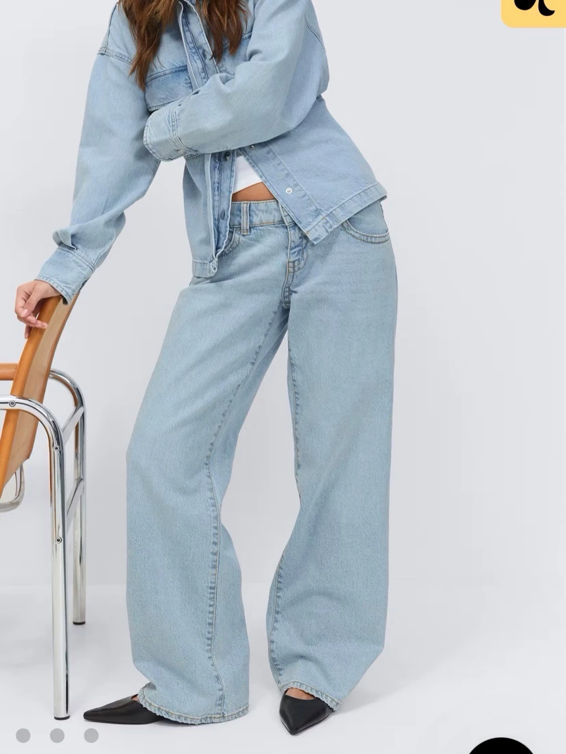 Lågmidjade jeans - 1