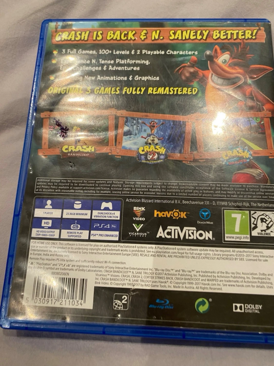 Crash Bandicoot N. Sane Trilogy PS4 - 2