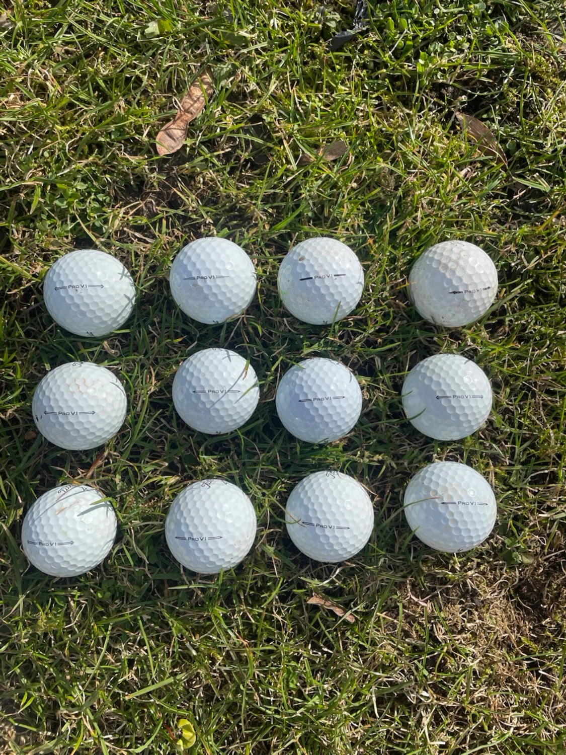 Titleist pro v1 12 st