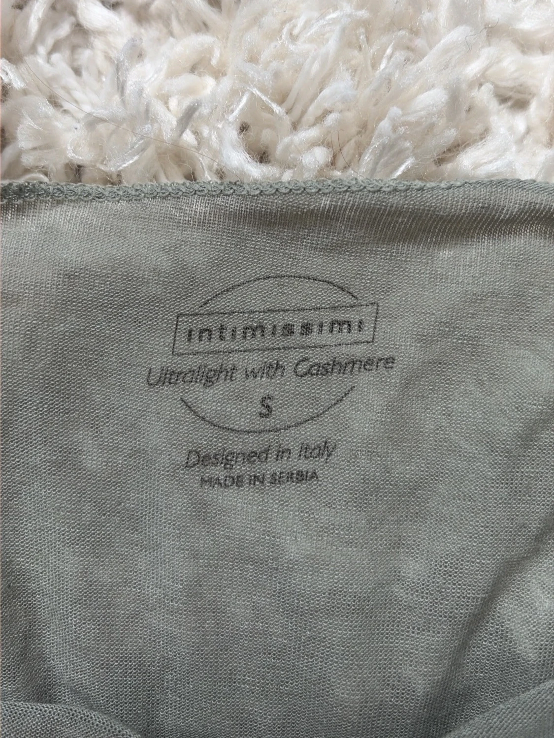 Ljusgrön långärmad intimissimi topp - 2