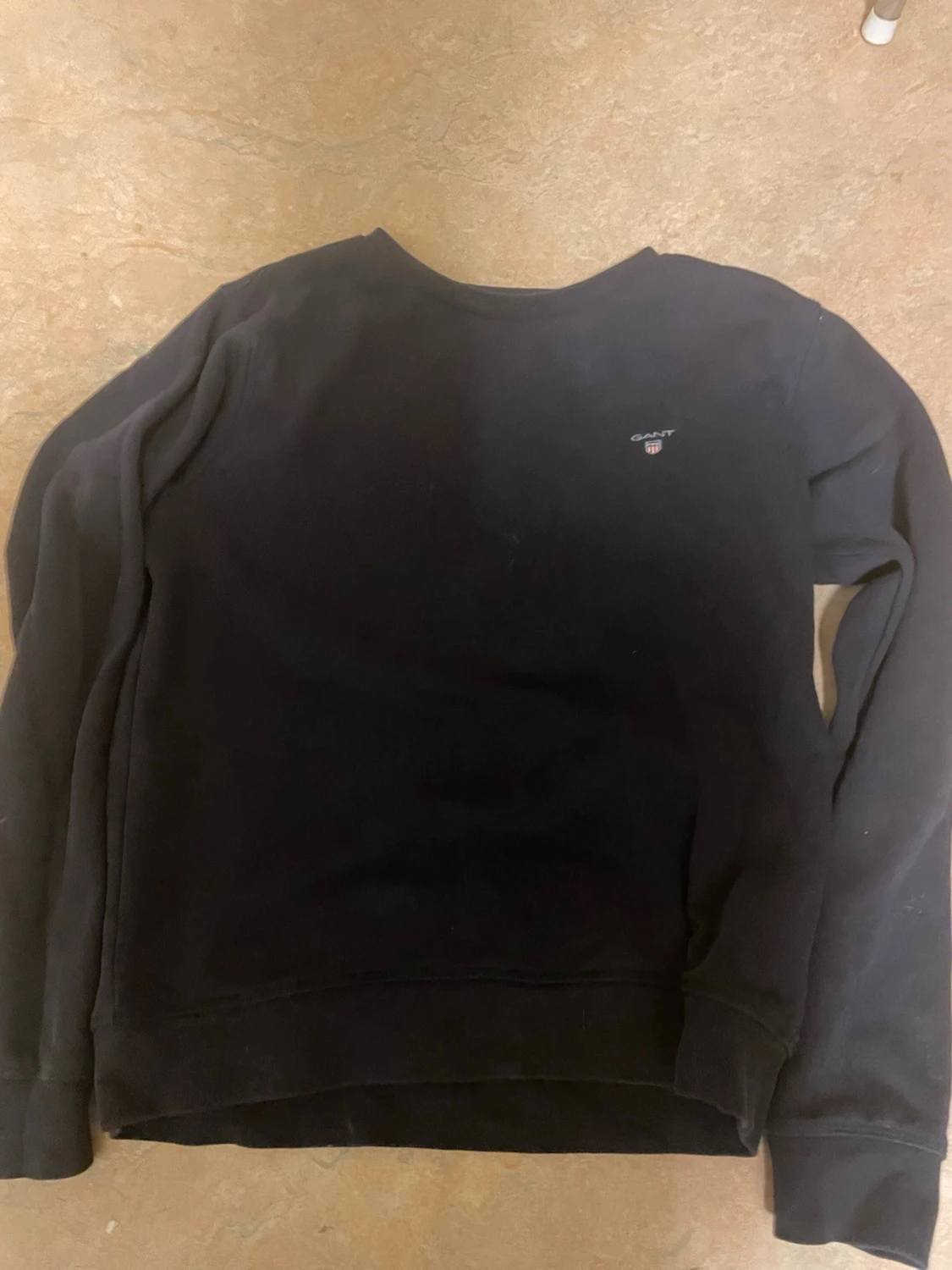Svart sweatshirt från Gant