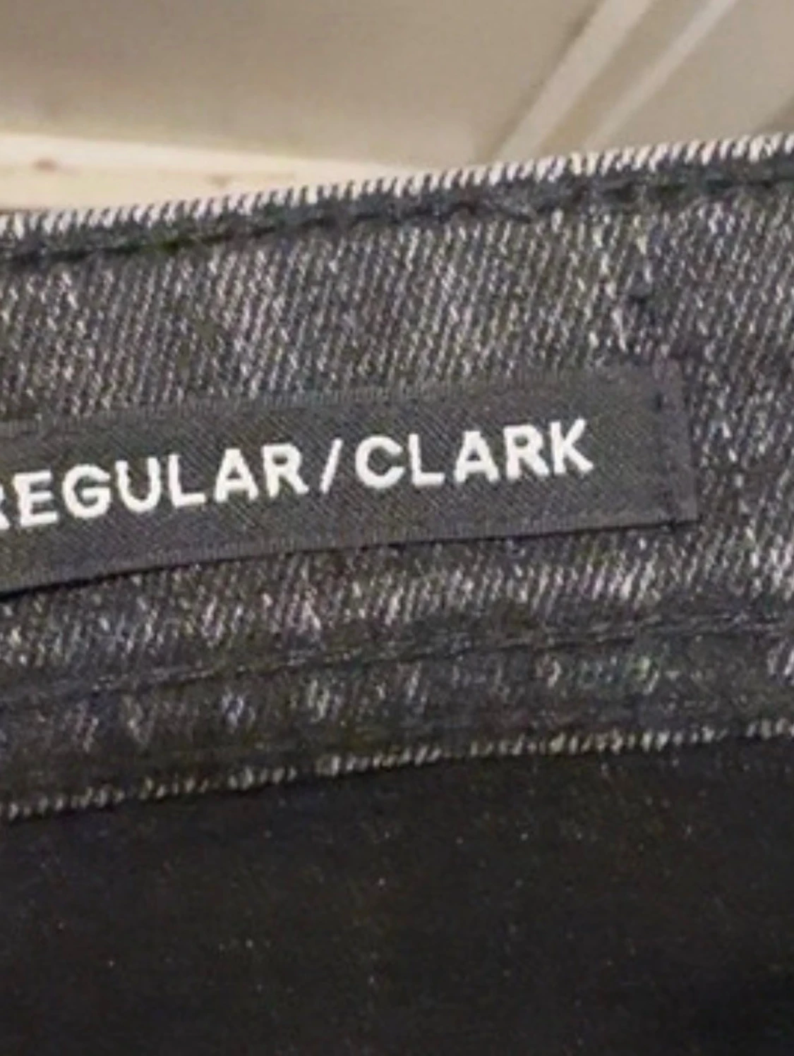 Svarta raka jeans - 3