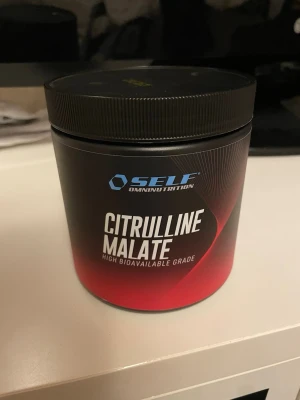 Citrulline Malate SELF Omninutrition - Burk med 100% Citrulline Malate | Ca 190 av 200 gram kvar | Fraktar inom 1 dygn!