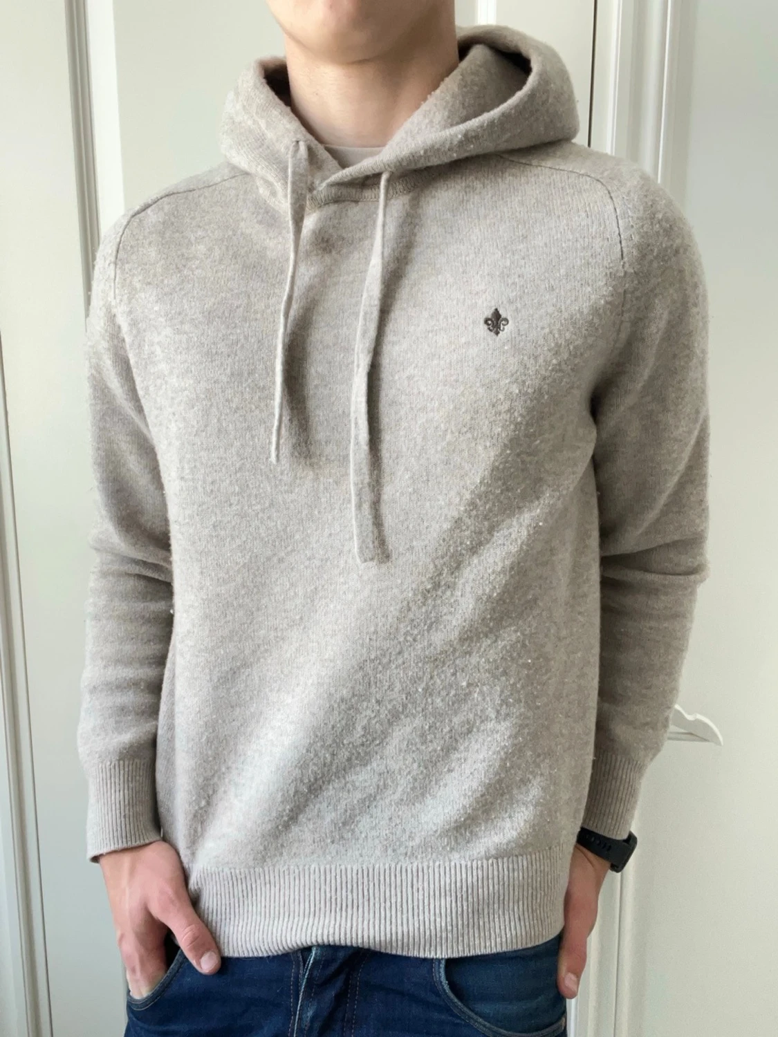 Morris tröja tjock merino wool 100% 