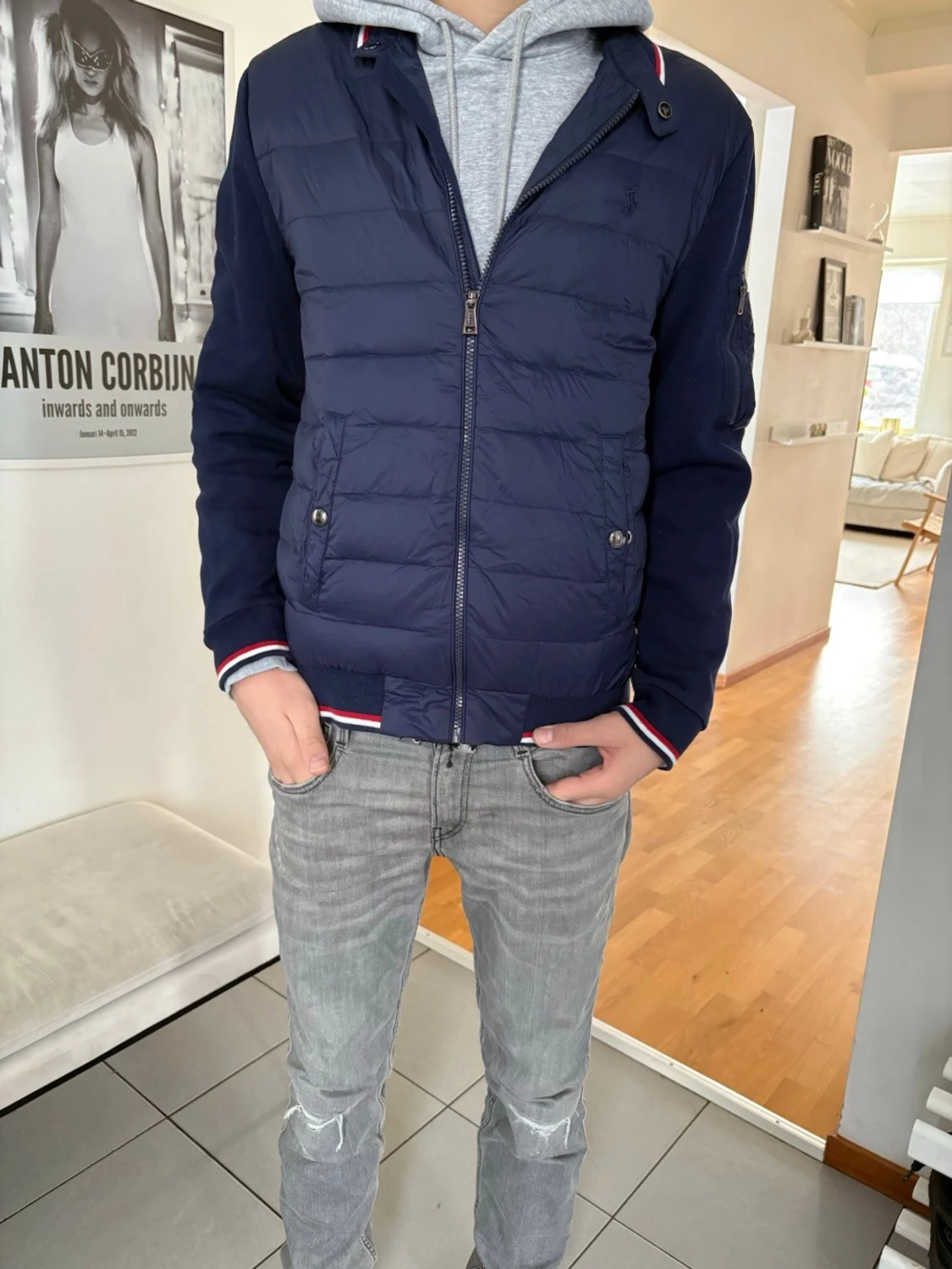 Mörkblå cardigan Ralph lauren  - 2