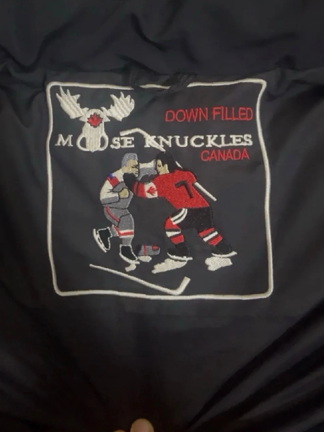Svart dunjacka från Moose Knuckles - 5