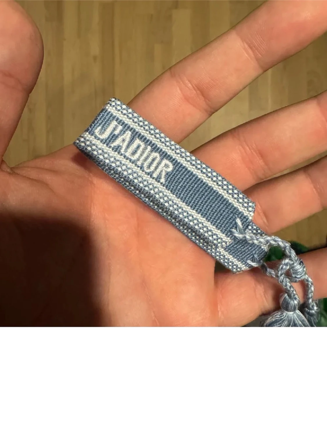 Blått Christian Dior J'Adior armband - 1
