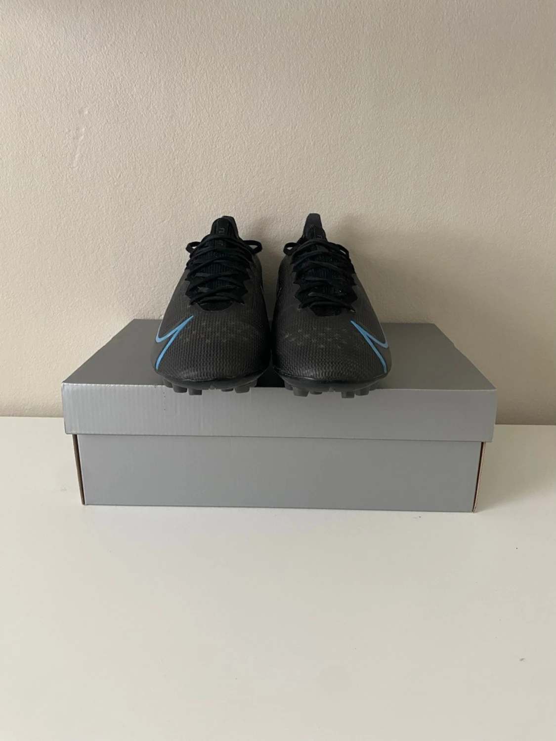 Nike Mercurial svart/blå fotbollsskor Elite  - 1