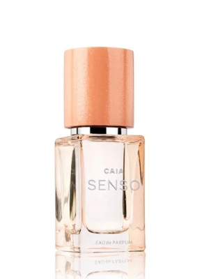 CAIA SENSO Eau de Parfum - CAIA SENSO Eau de Parfum kommer i en elegant, transparent glasflaska med persikofärgat lock. Doften har toppnoter av mandarin, kryddor, röda vinbär och gröna toner, hjärtnoter av plommon, apelsinblomma, fresia och ros samt basnoter av torr amber, patchouli och mysk.