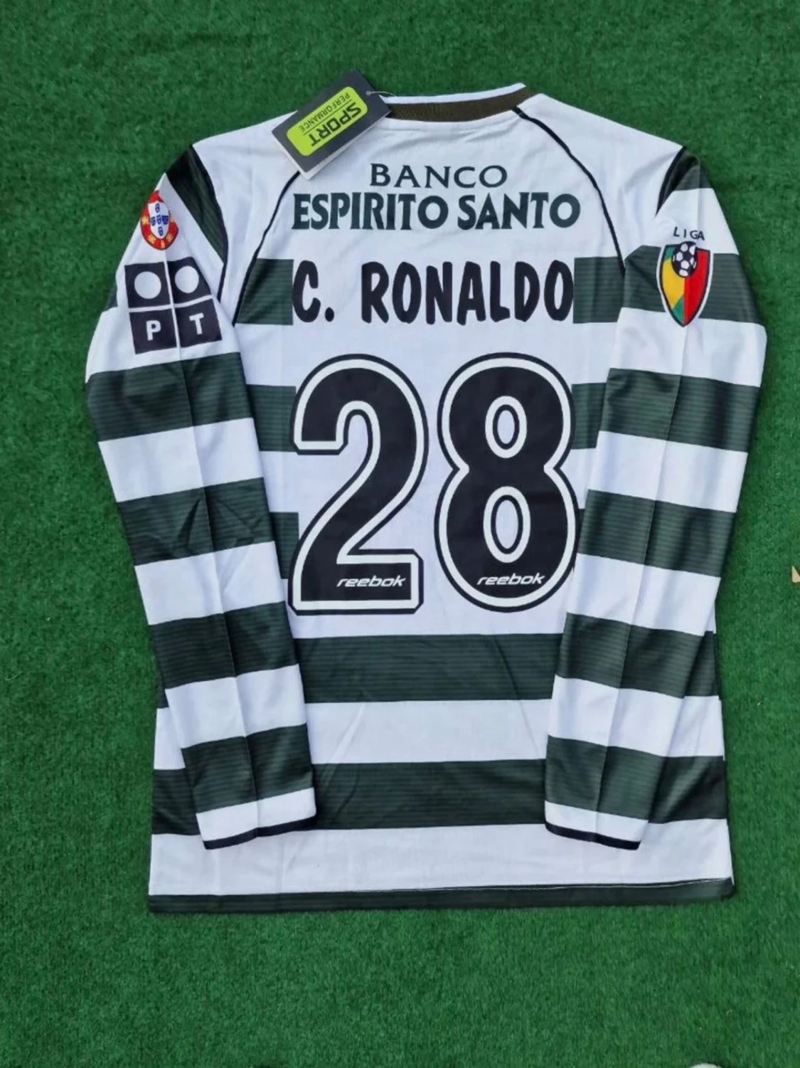 Sporting Lissabon långärmad matchtröja - 1