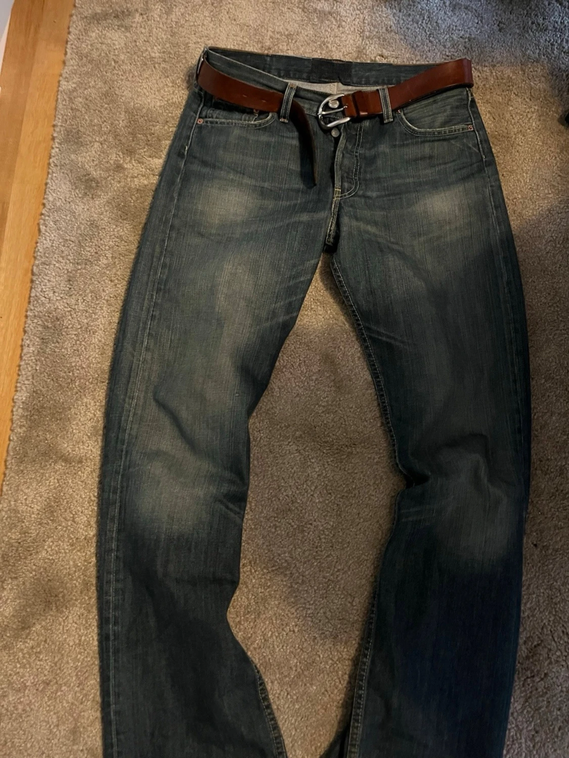 Levi's blåa jeans - 1