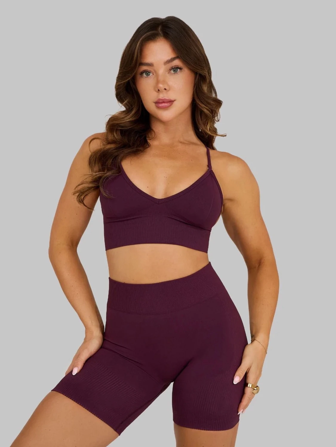 Lila tränings topp från Thrivin - 4