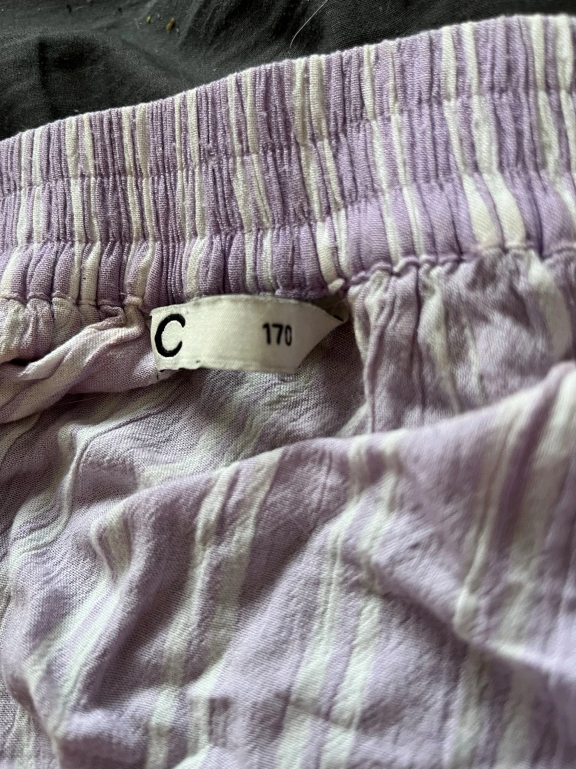 Ljuslila randig omlottkjol - 2