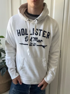 Hollister hoodie  - Hollister hoodie, Inga defekter! Modellen i bilderna är 180 cm 75 kg och bär Storlek L , Kom med frågor! 🌟 (Kan gå ned i pris vid köp av paket 😉) 