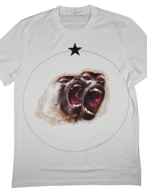 Givenchy Ape T-Shirt  - •The T-Shirt is brand new without tags •Size: M •Color: White •Retail price: 4900SEK •Pit to Pit: 51.5cm  Length: 70cm