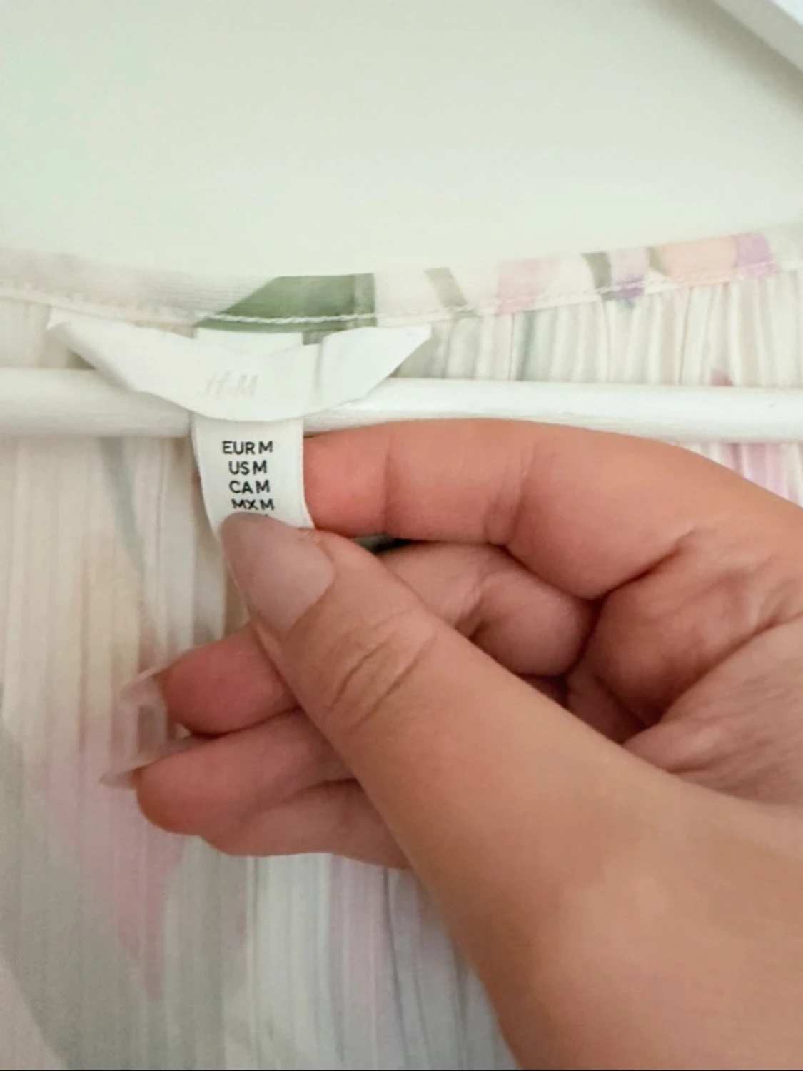 Blommig kortklänning från H&M - 2