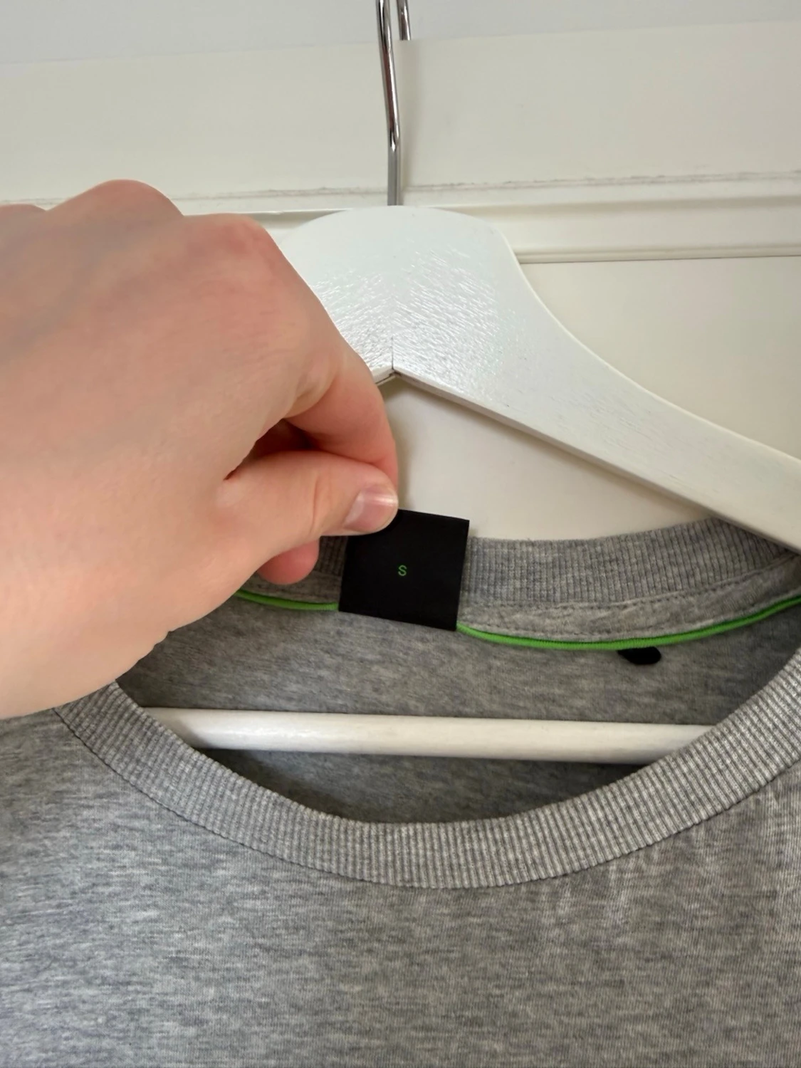 Grå BOSS t-shirt med tryck - 2