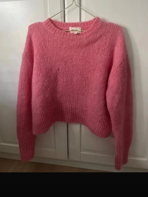 Rosa Wool/alpaca blend tröja HM - Mycket bra skick! St S💕