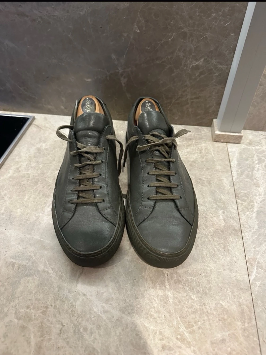Mörkgröna Common Projects sneakers Storlek 40 - 3