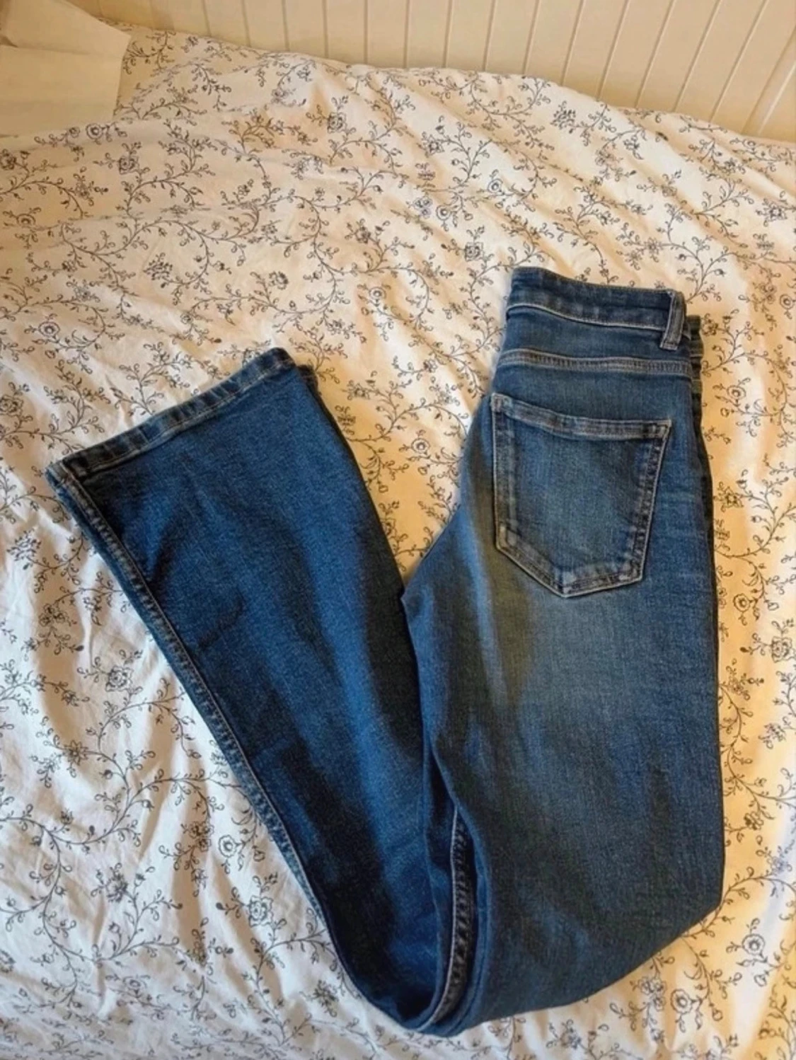 Blå BOOTCUT FLARE  jeans  - 1