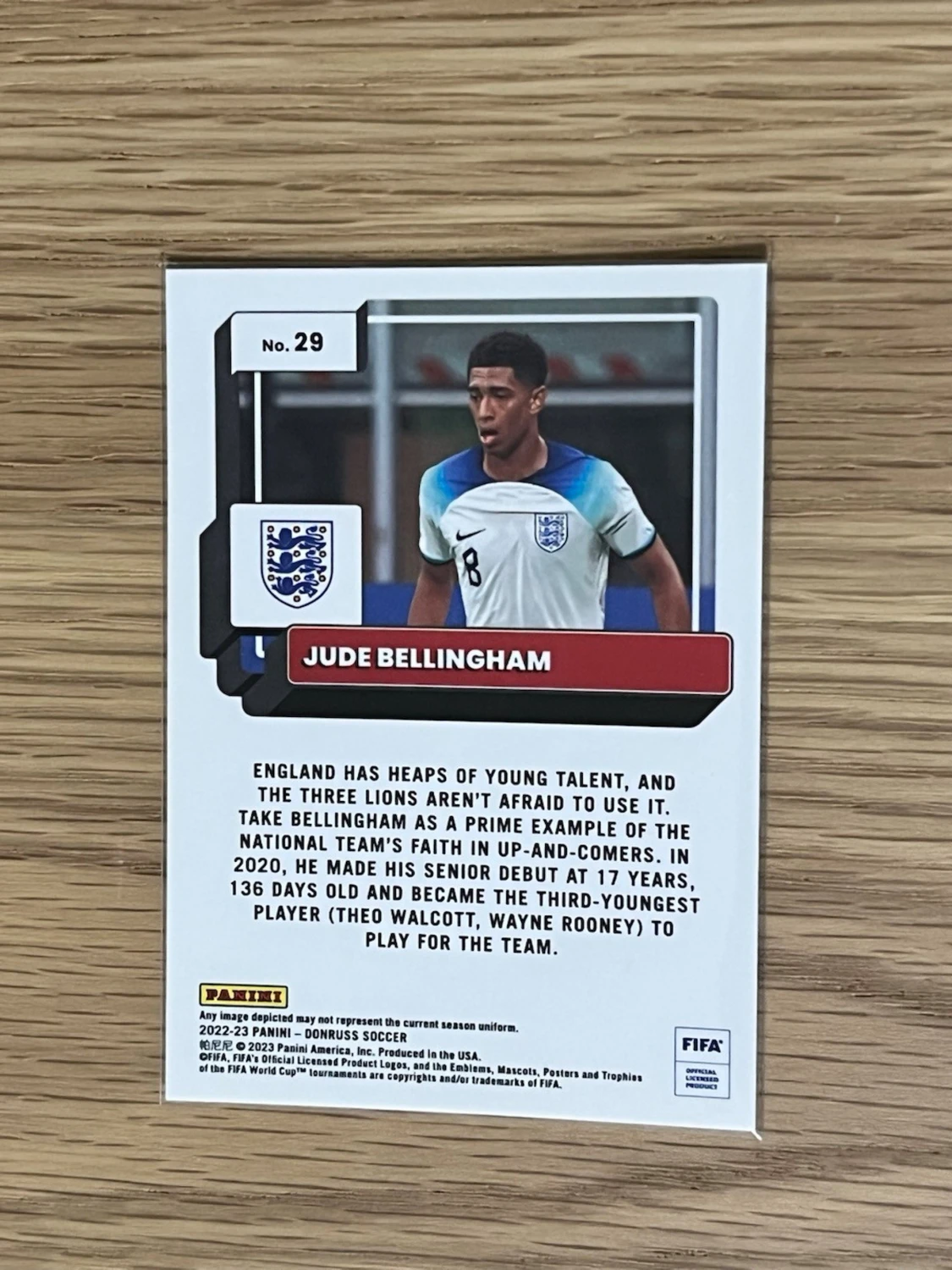 Fotbollssamlarbild Jude Bellingham - 1