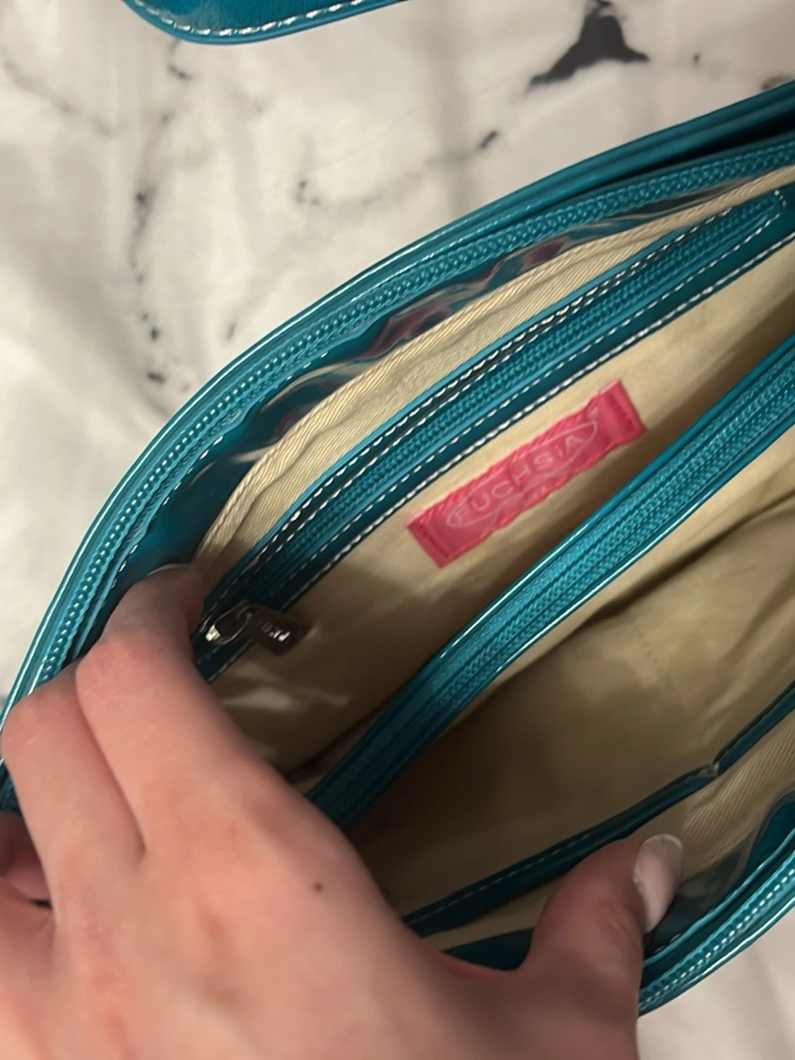 Patchwork handväska från Richela - 3